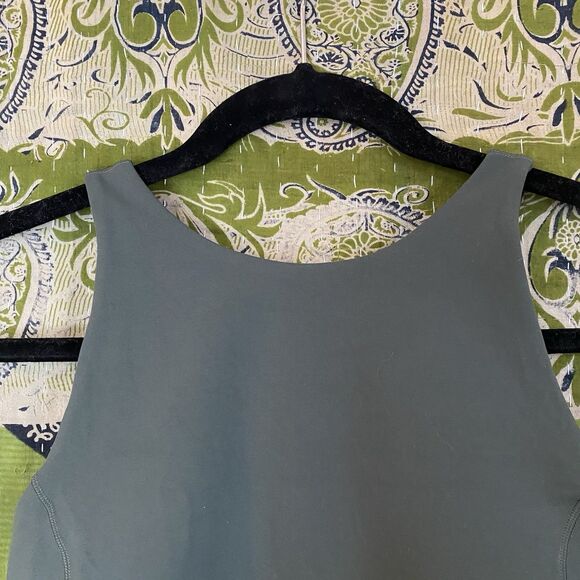 Lululemen Dark Forest Align High-Neck Tank Top Size 4 - Picture 5 of 16